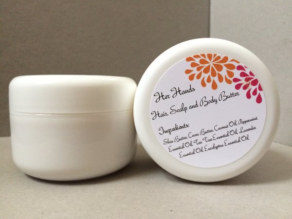 Image of Her Hands - Hair, Scalp and Body Butter - Plastic Jar