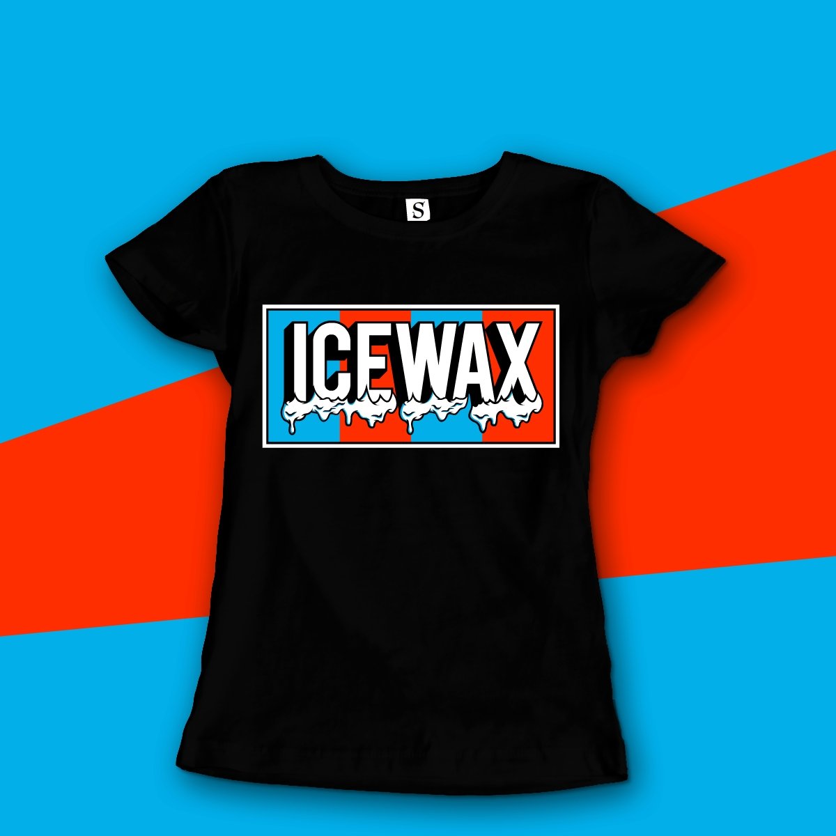 Women's IceWax T-Shirt (Blue&Red)