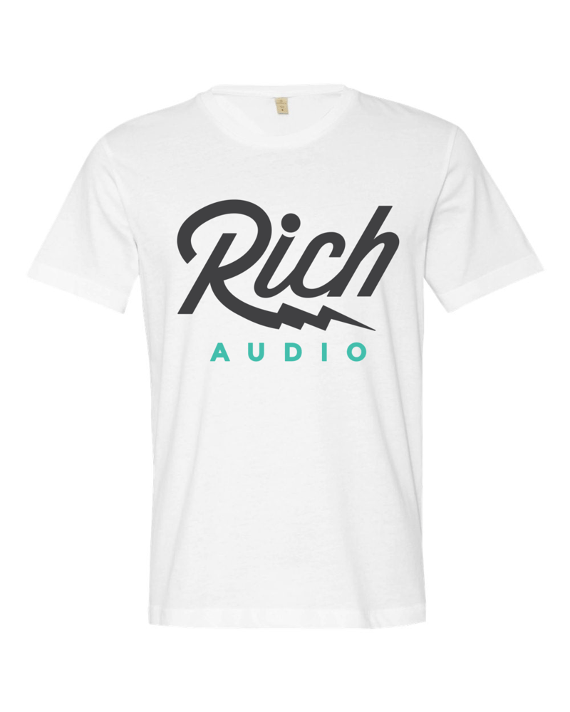 Image of RICH Audio Vintage White T