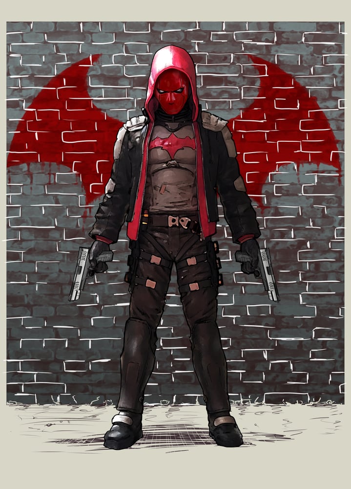 Image of Red Hood - New 52 and Arkham Knight Amalgamation