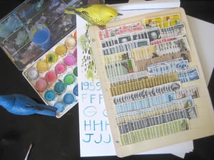 Image of Stamp Collection- Yellows