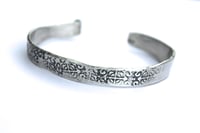 Image 2 of sterling silver rumi quote cuff . out beyond ideas cuff 