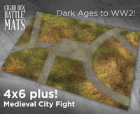 Image 1 of Medieval City - 4'x6' PLUS - #340