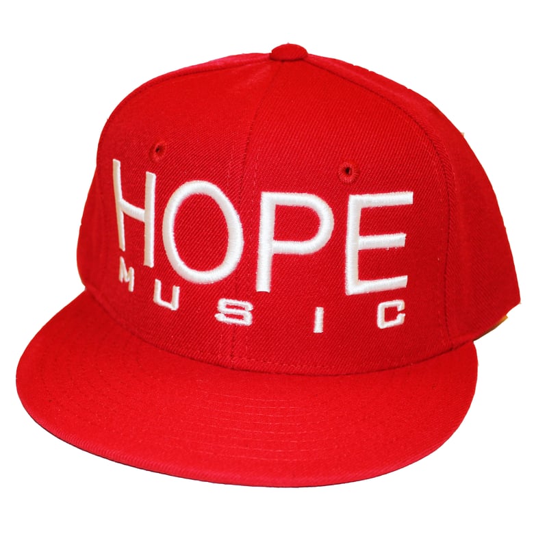 Image of Hope Music Snapback (Red)