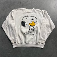 Image 1 of Early 90s Snoopy & Woodstock Sz L