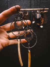 Image 4 of Etched Hoops