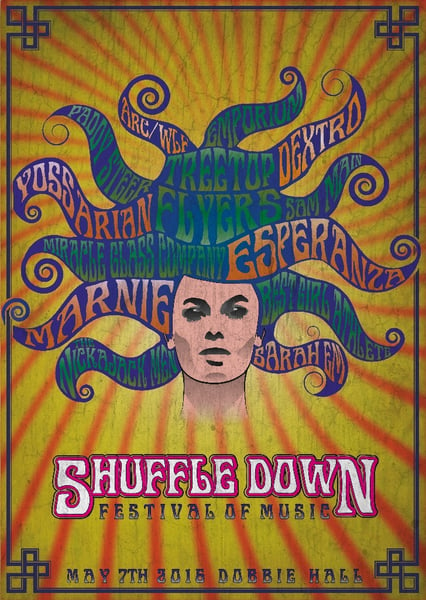 Image of Shuffle Down 2016 LE Poster
