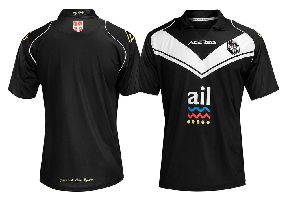 Image of Jersey - Maglia Ufficiale FC LUGANO Home 2016/17