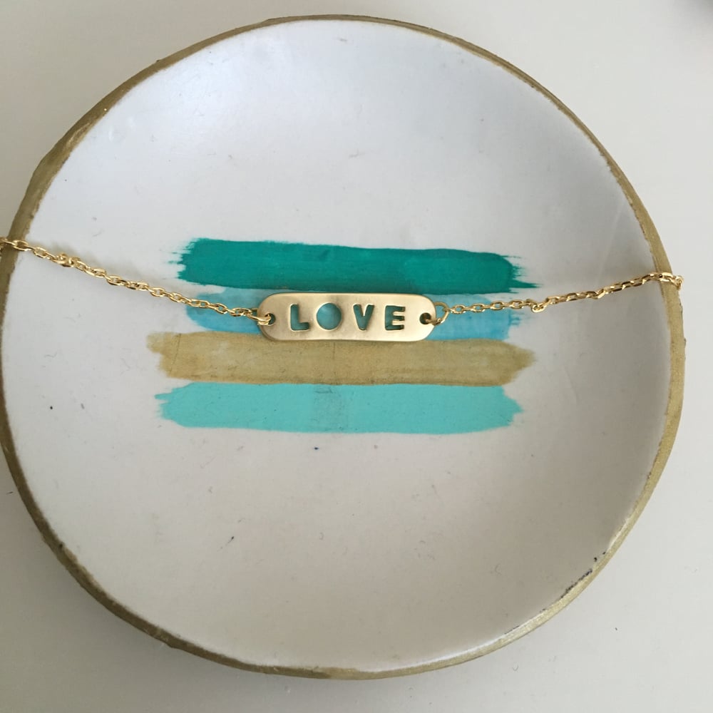 Image of Love chain bracelet