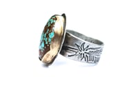 Image 3 of number 8 turquoise ring