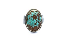 Image 2 of number 8 turquoise ring