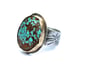 number 8 turquoise ring