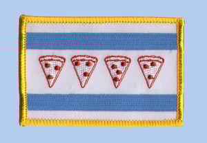 Image of Chicago Pizza Flag