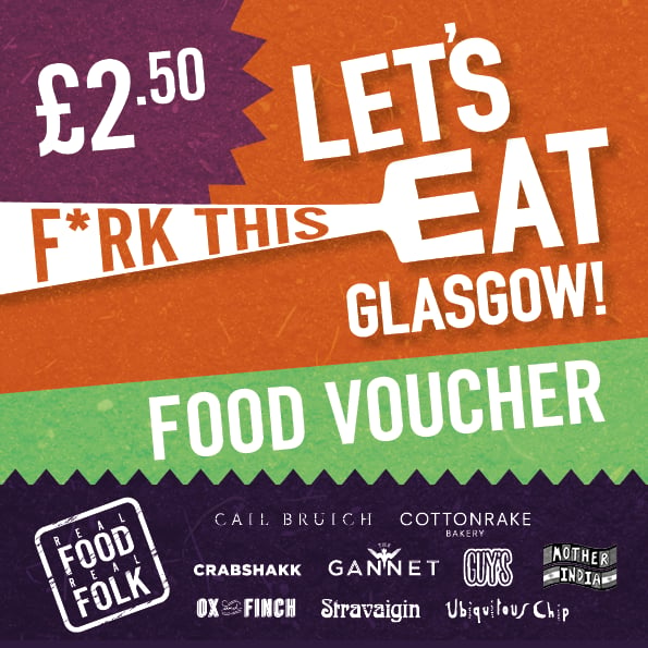 Image of Let's Eat Glasgow! £2.50 Food Voucher