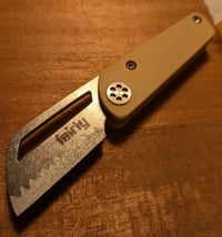 Image 4 of Antique Ivory Micarta Friction Folder