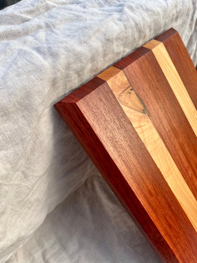 Redgum and Golden Cypress Charcuterie Board