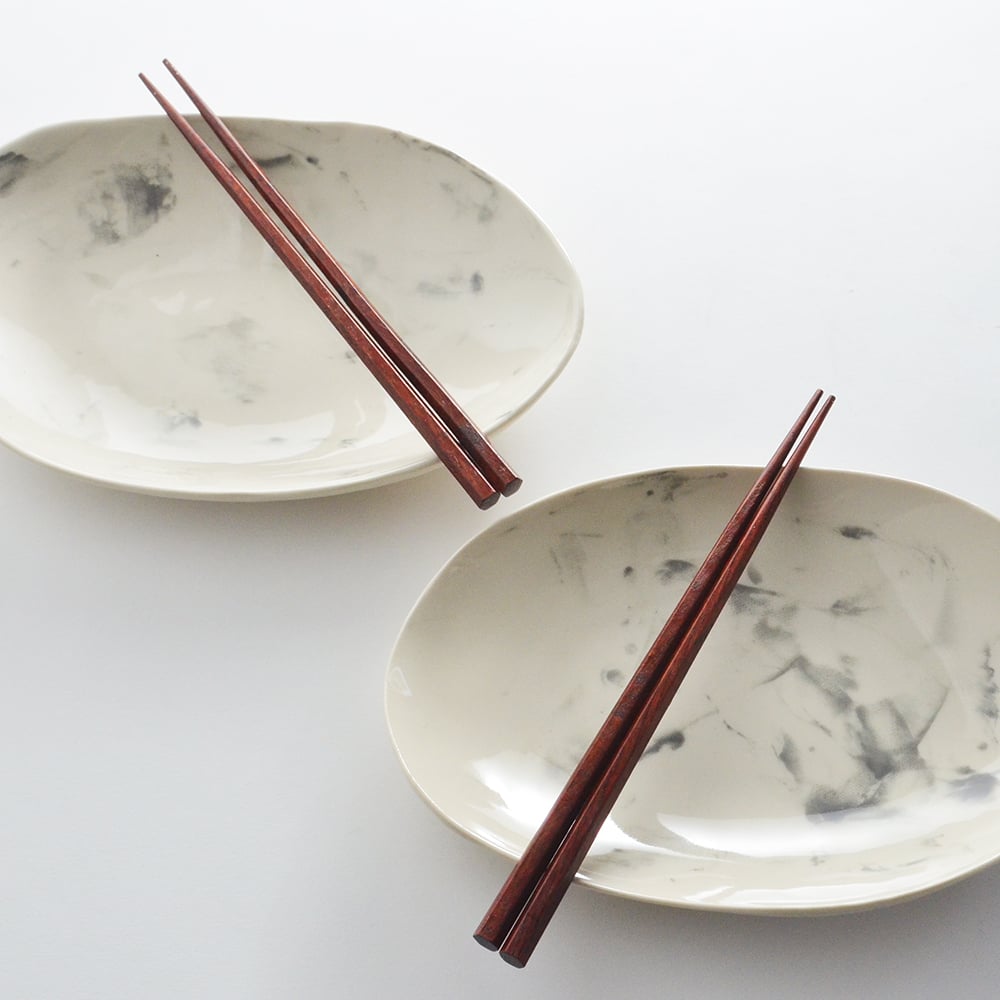 porcelain appetizer plate / studiojoo