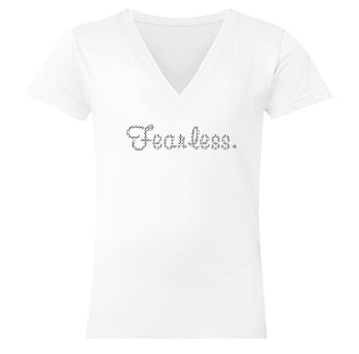 Image of Fearless Bling White
