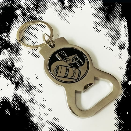 Image of BeerBall Bottle Opener Keychain