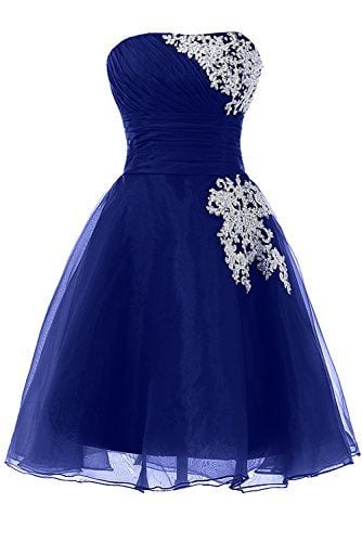 Lovely Short Royal Blue Homecoming Dresses Short Prom Dresses