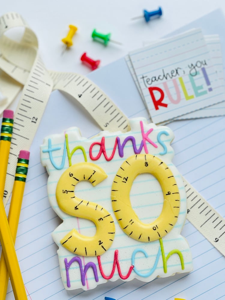 Image of Thanks SO Much Cookie