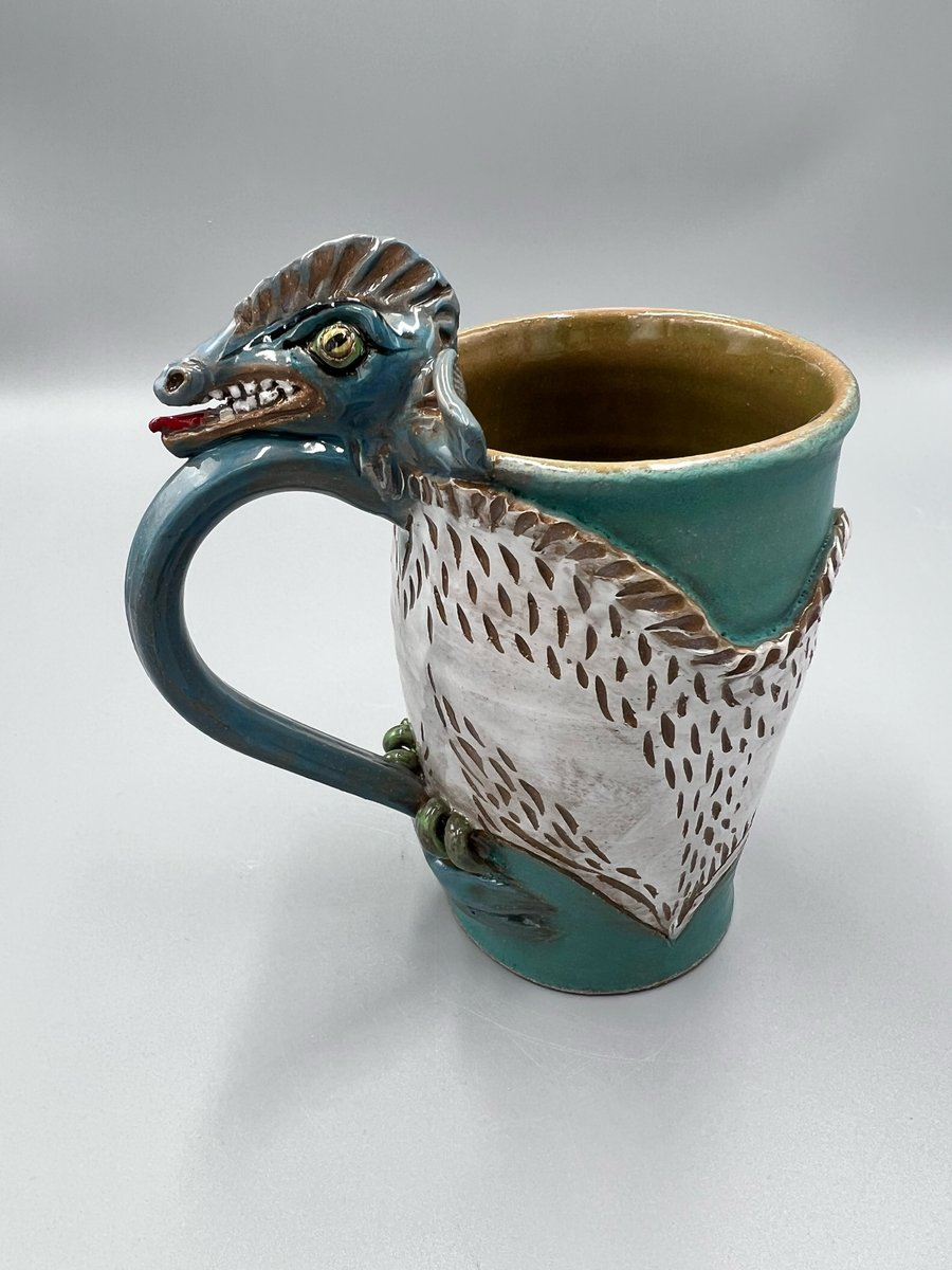 Image of Dragon Mug- Elizabeth Paxson