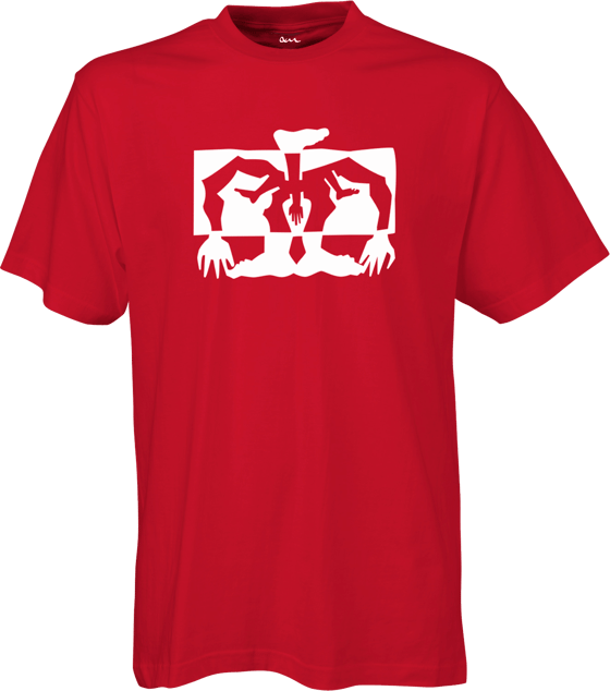 Image of Bishamone Extremsportler-Shirt Red