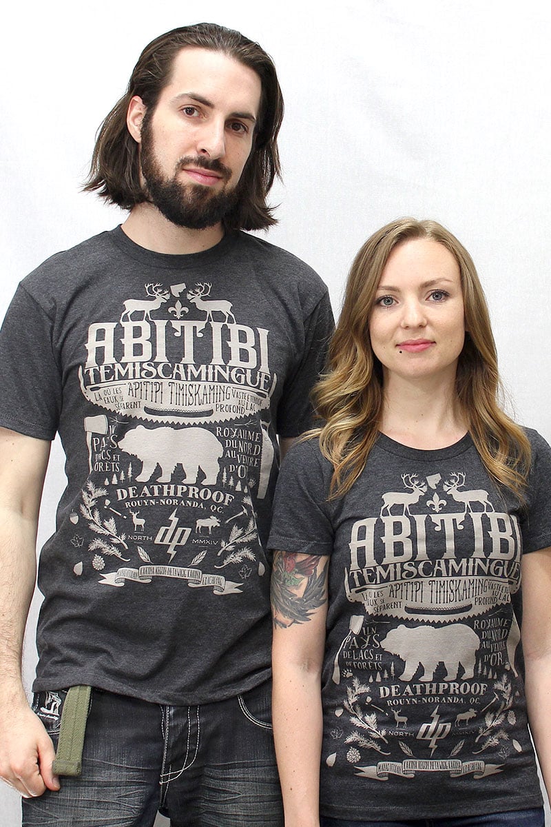 Image of Abitibi-Témiscamingue / T-shirt Homme&Femme