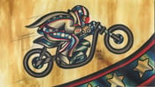 Image of Evel Knievel print