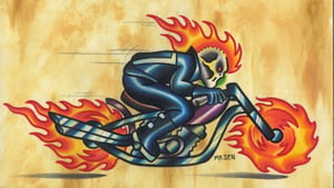 Image of Ghost Rider print