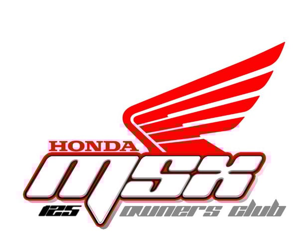Image of Honda MSX OC Logo Sticker