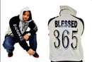 Image 3 of Blessed 365 Hooded Sweatshirt - Oxford/Black 