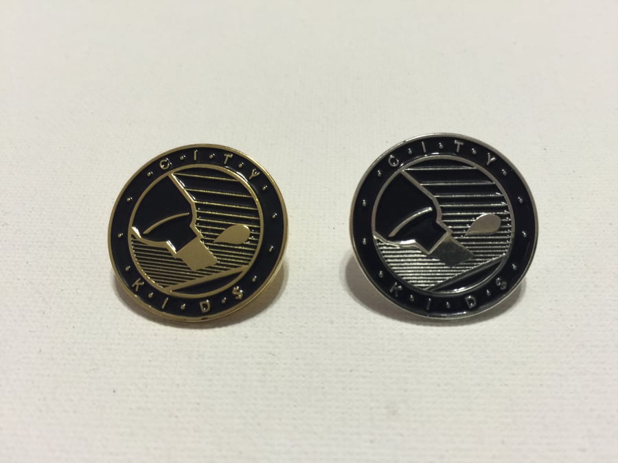 Image of City Kids Enamel Pin