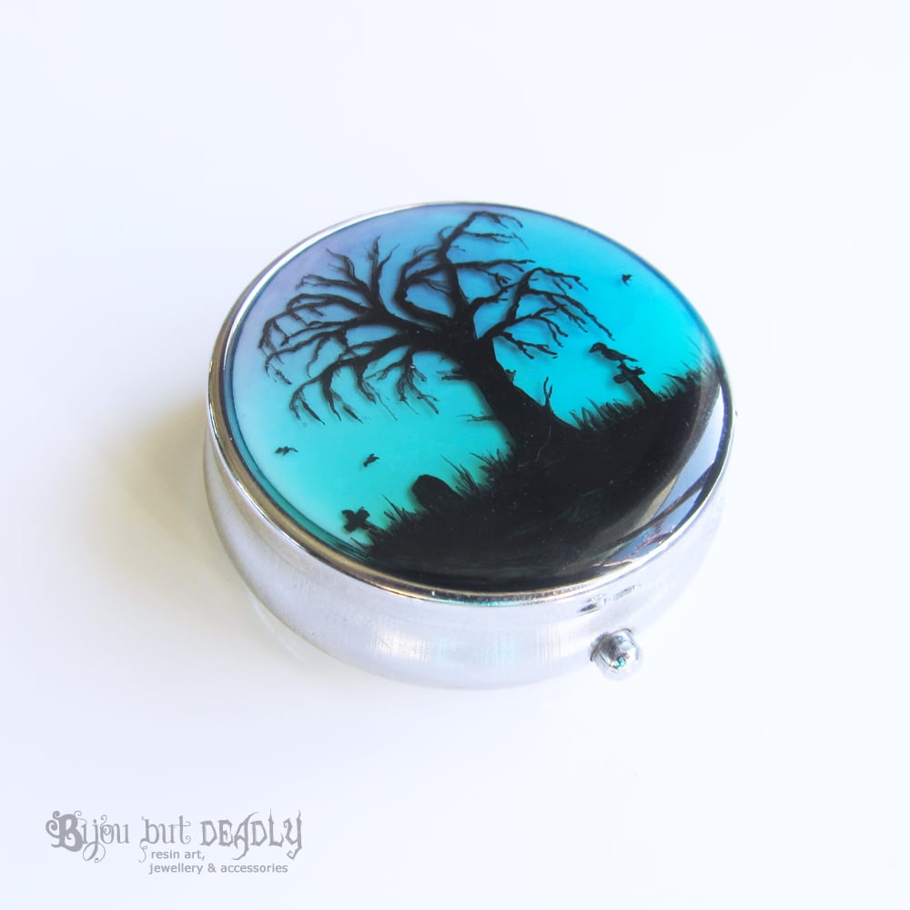 Custom Painted Pill Box