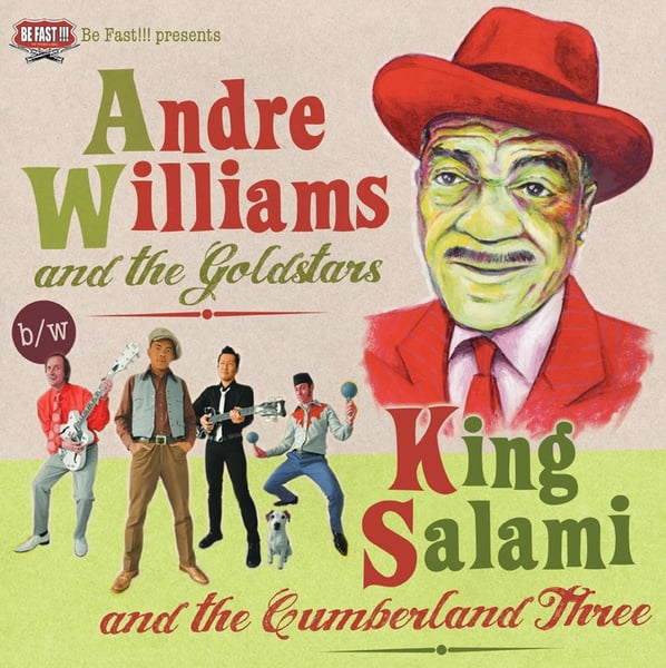 Image of Split André Williams/King Salami - Vinyl 33T