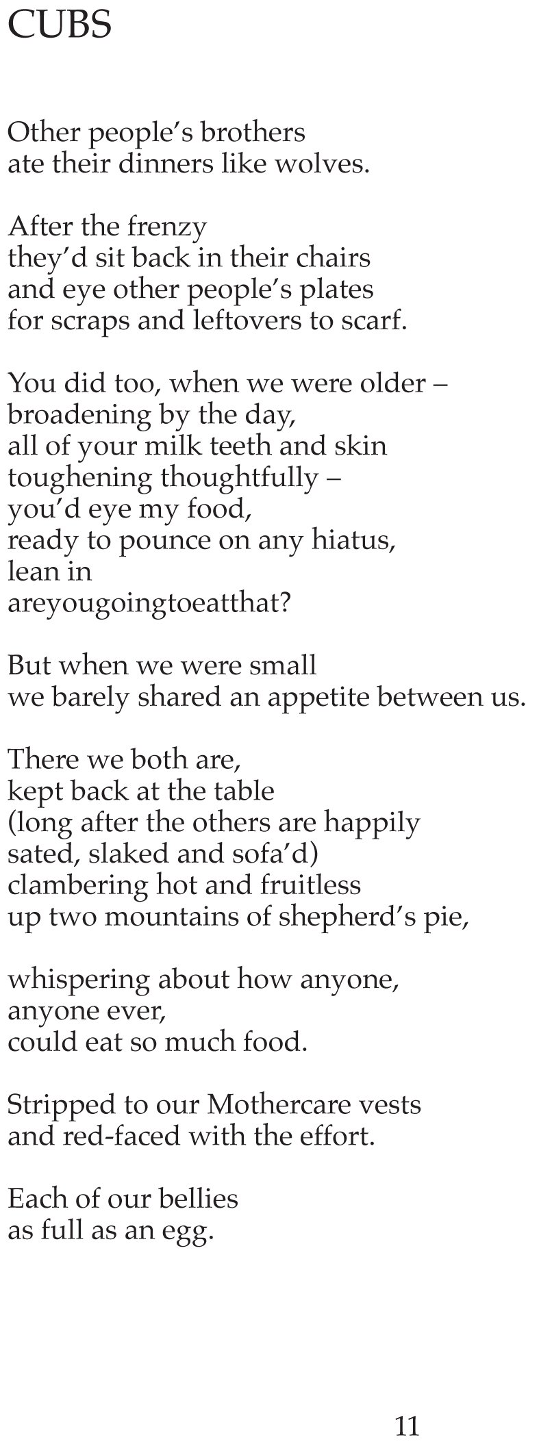 Image of Boys by Sally Jenkinson