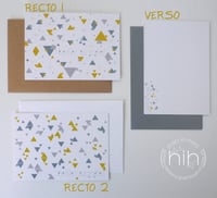 Image 4 of 4 cartes de voeux assorties ▲triangolini▲