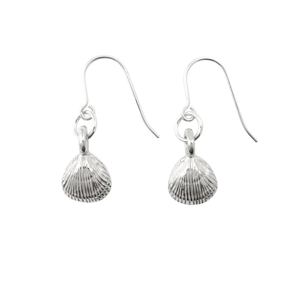 Image of Clam Shell Earrings 3D mini