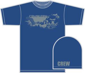 Image of CAMP KERN T-SHIRT 2016 - WITH CREW SLEEVE IMPRINT - ONLINE 