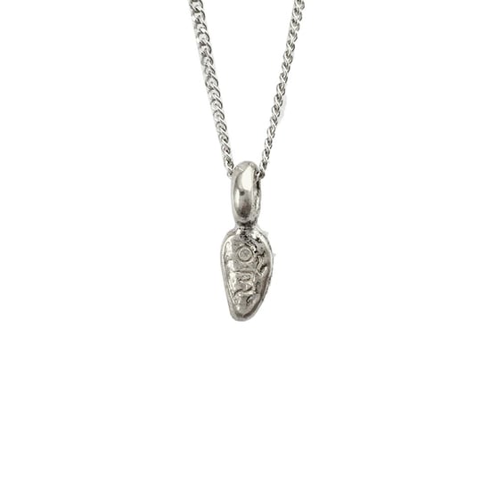 Image of Lotus Petal Necklace Om mini : Spiritual Enlightenment 