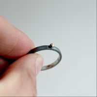 Image 1 of Gold Dot Ring