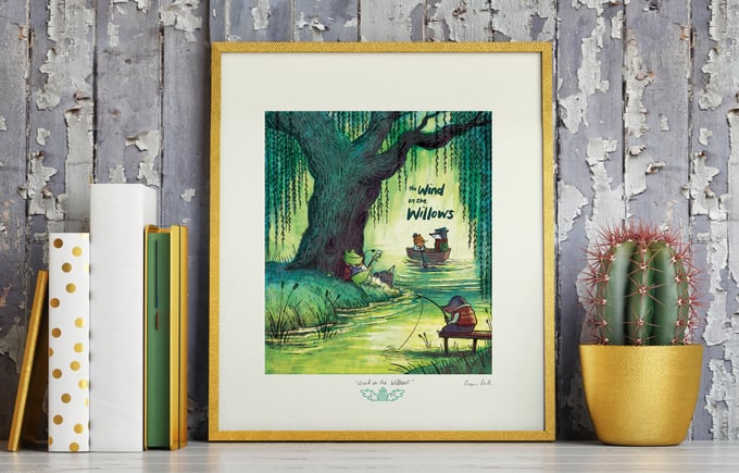 Image of 'The Wind in the Willows' - ltd edition giclee print