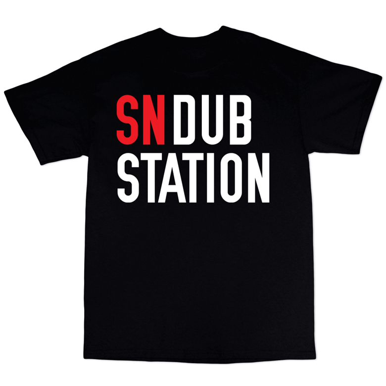Image of WHITE/RED/BLACK SNDUBSTATION TEXT 