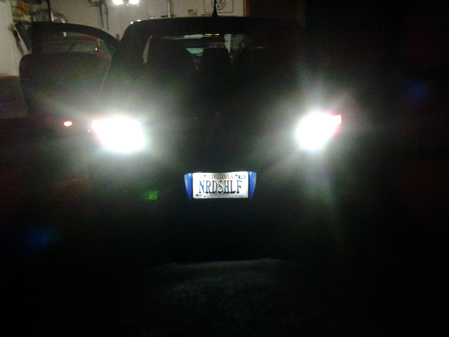 Image of Bright 15pc Reverse CREE LEDs - Error Free - Fits: All Touareg Models with 921 Bulb Type