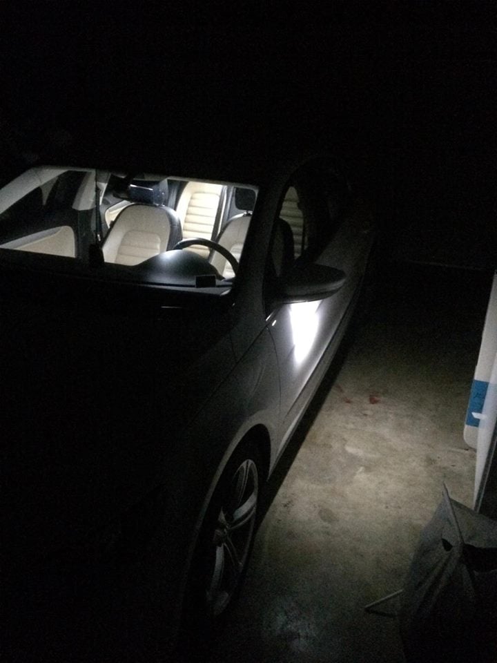 Image of Side View Mirror Puddle LED Housing fits: MK6 Golf/GTI