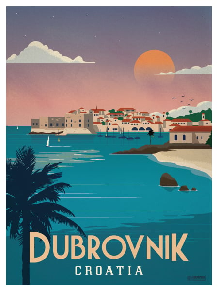 Image of Dubrovnik Poster