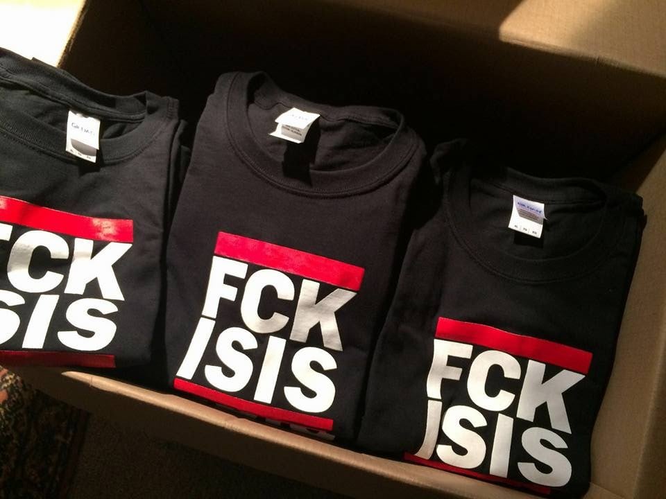 Image of FCK ISIS t-shirt