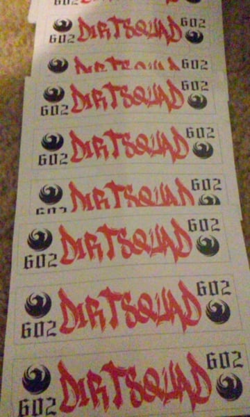 Image of Dirtsquad Stickers 