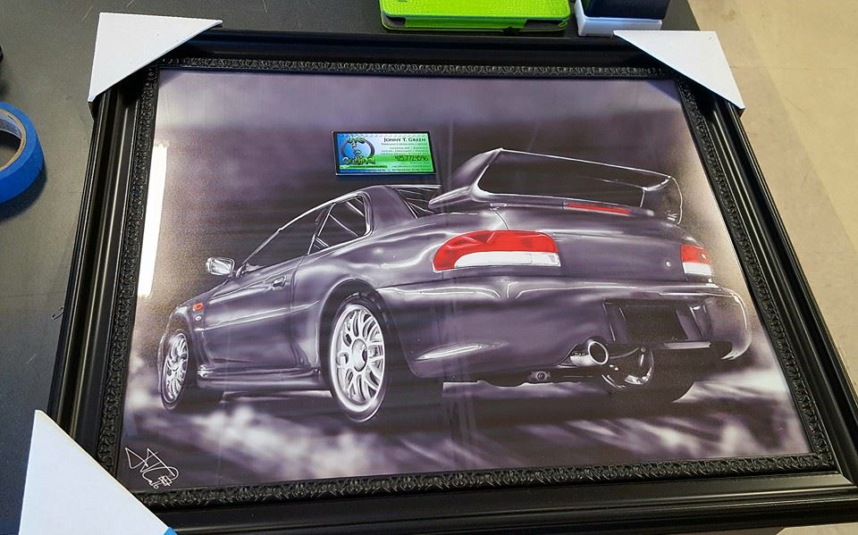 Rally Motorsports HD Airbrushed Artwork