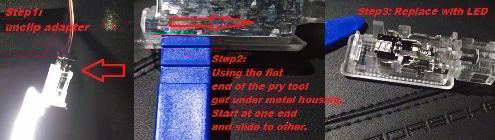 Image of Glove box LED - Bright - Crisp White - Error Free